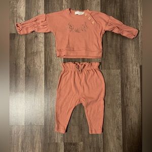 Rachel Zoe matching baby outfit